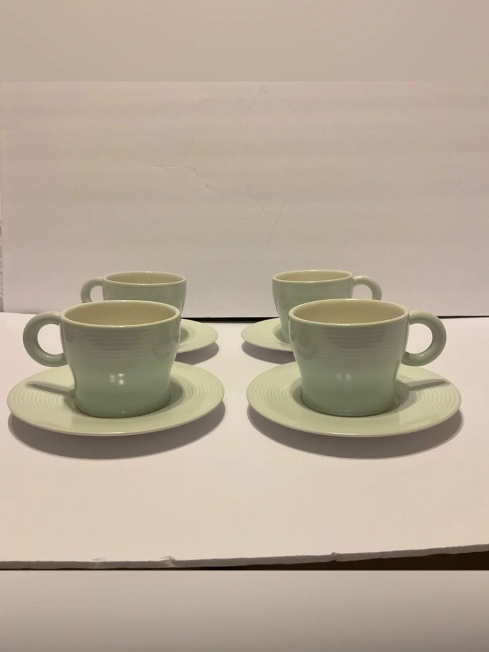 MICHAEL GRAVES DESIGN CUP & SAUCER SET (1999) of 8PC NEW IN BOX